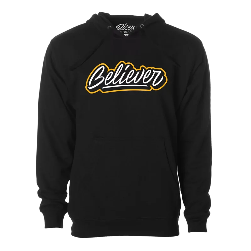 Believer Hoodie Risen Threads Christian Hoodie