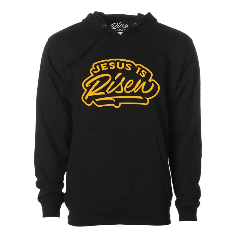 Jesus Is Risen Hoodie Risen Threads Christian Hoodie